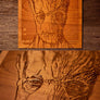 I am Groot Wood Portrait